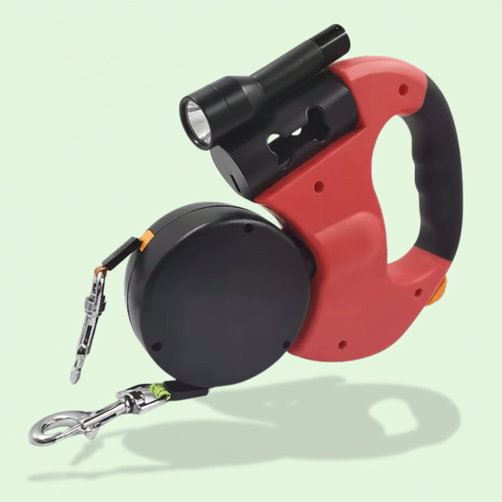 PawNest™ Dual Retractable Dog Leash