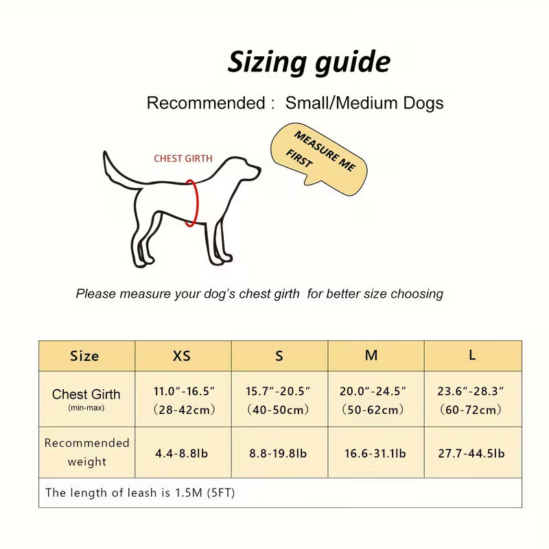 PawNest™ Reflective Dog Harness